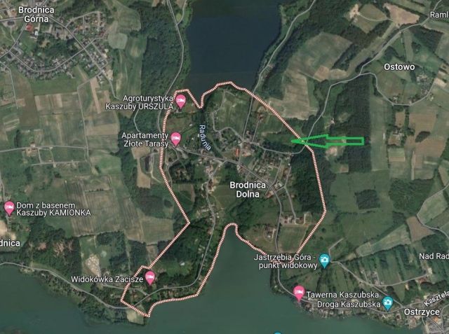 Działka Brodnica Górna, Ostrowska. Zdjęcie 6