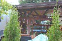 dom letniskowy, 2 pokoje Tęgoborze Just, ul. Nadbrzeżna. Zdjęcie 1