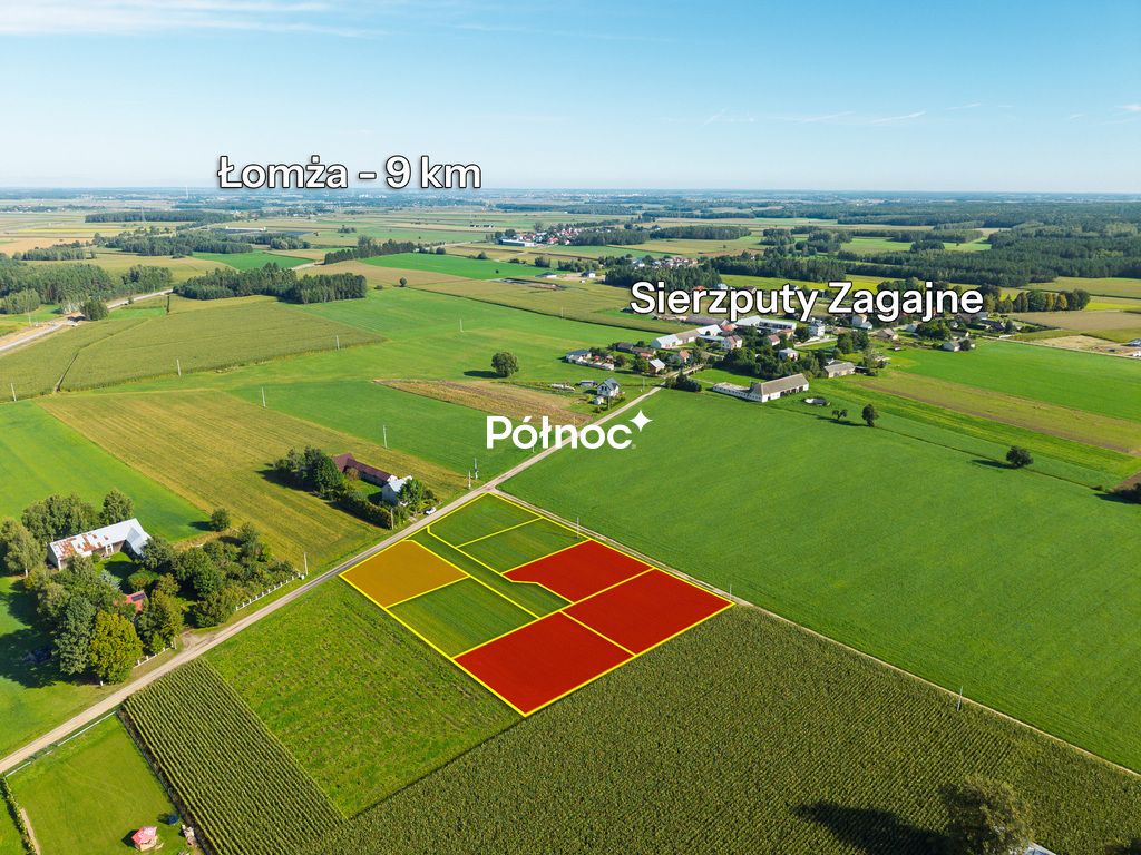 Działka budowlana Sierzputy Zagajne. Zdjęcie 5
