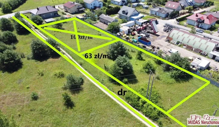 Działka budowlana Łazieniec