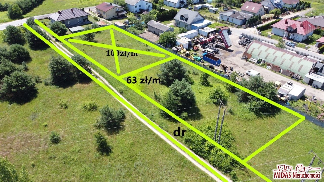 Działka budowlana Łazieniec