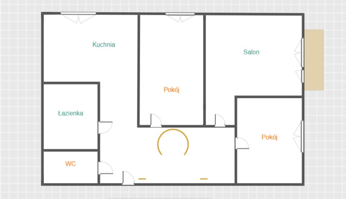 Mieszkanie 3-pokojowe Lublin Wieniawa, ul. Puławska. Zdjęcie 17