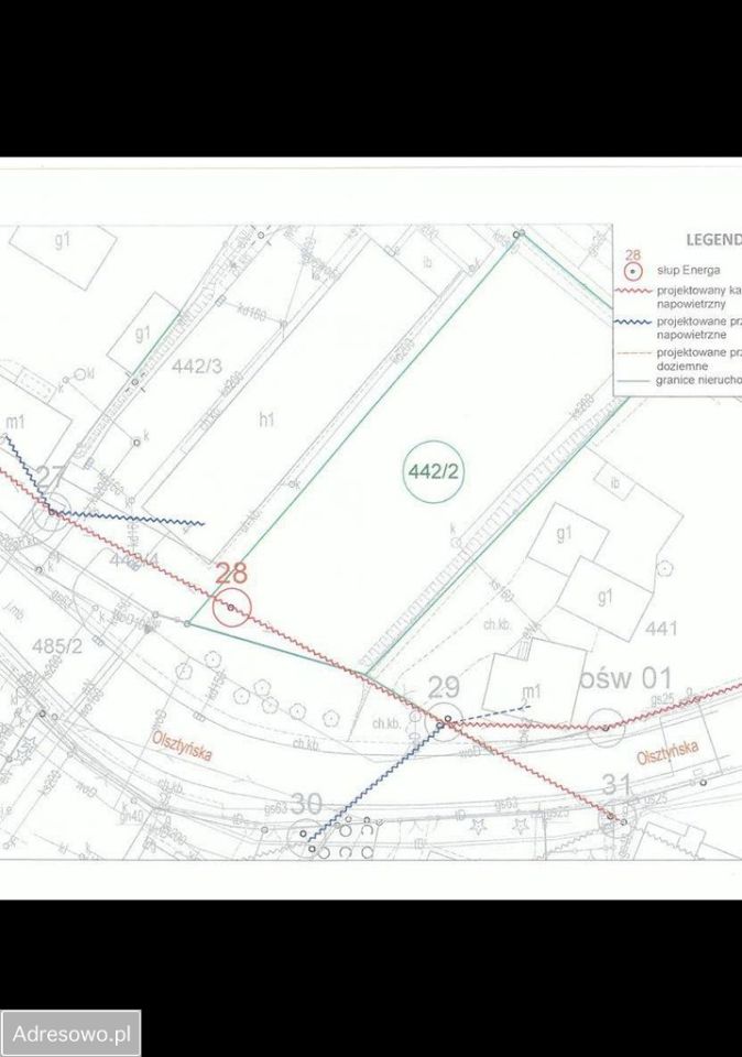 Działka budowlana Łęgajny, ul. Olsztyńska. Zdjęcie 10