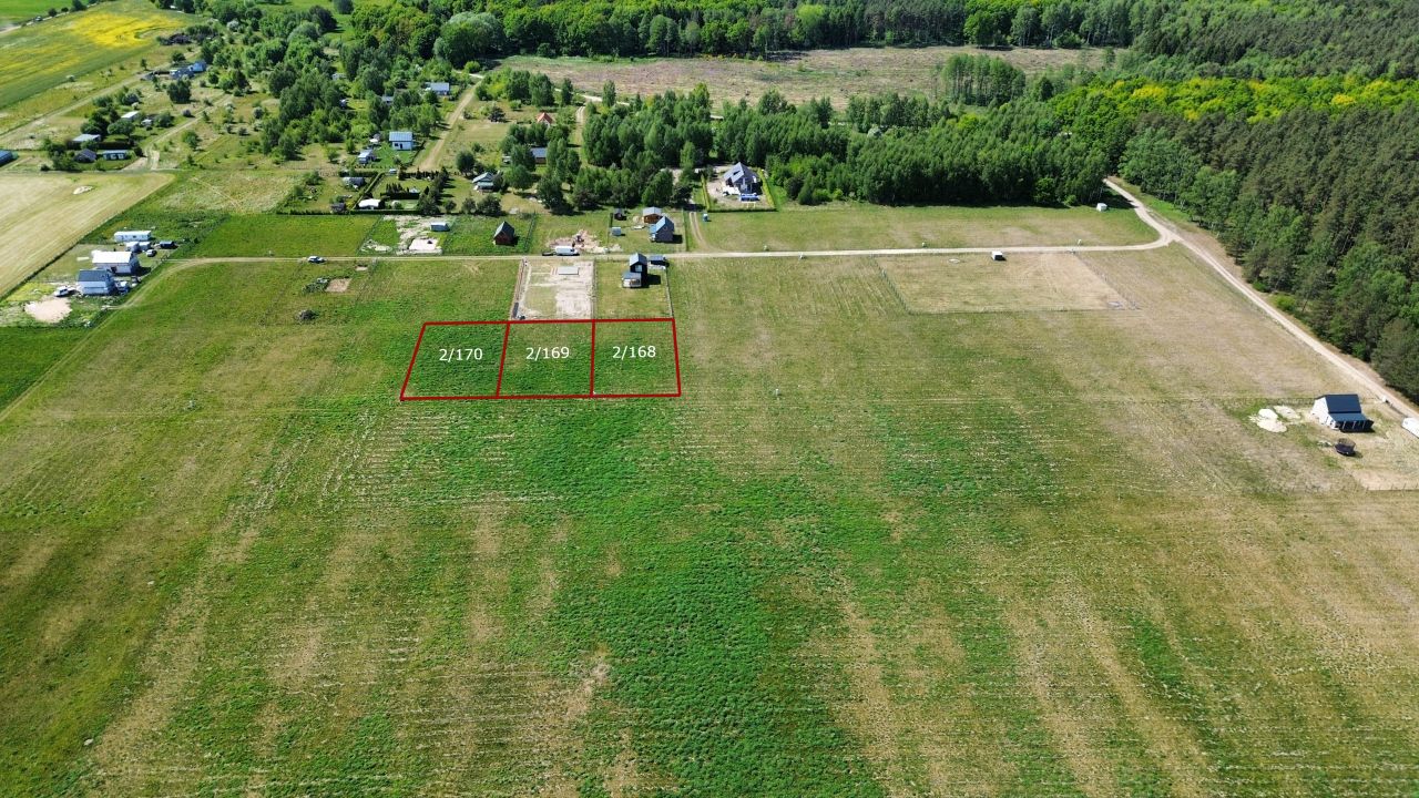 Działka rolno-budowlana Łukęcin, ul. Nadbałtycka. Zdjęcie 1