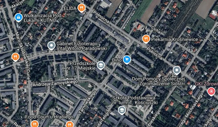 Mieszkanie 3-pokojowe Kutno Centrum, ul. Józefa Wybickiego