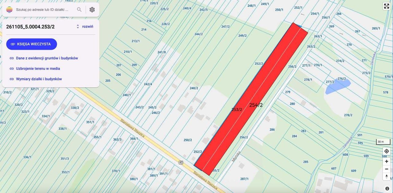 Działka rolno-budowlana Parszów. Zdjęcie 2