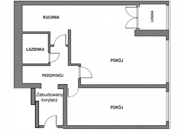 Mieszkanie 2-pokojowe Lubin Centrum. Zdjęcie 1