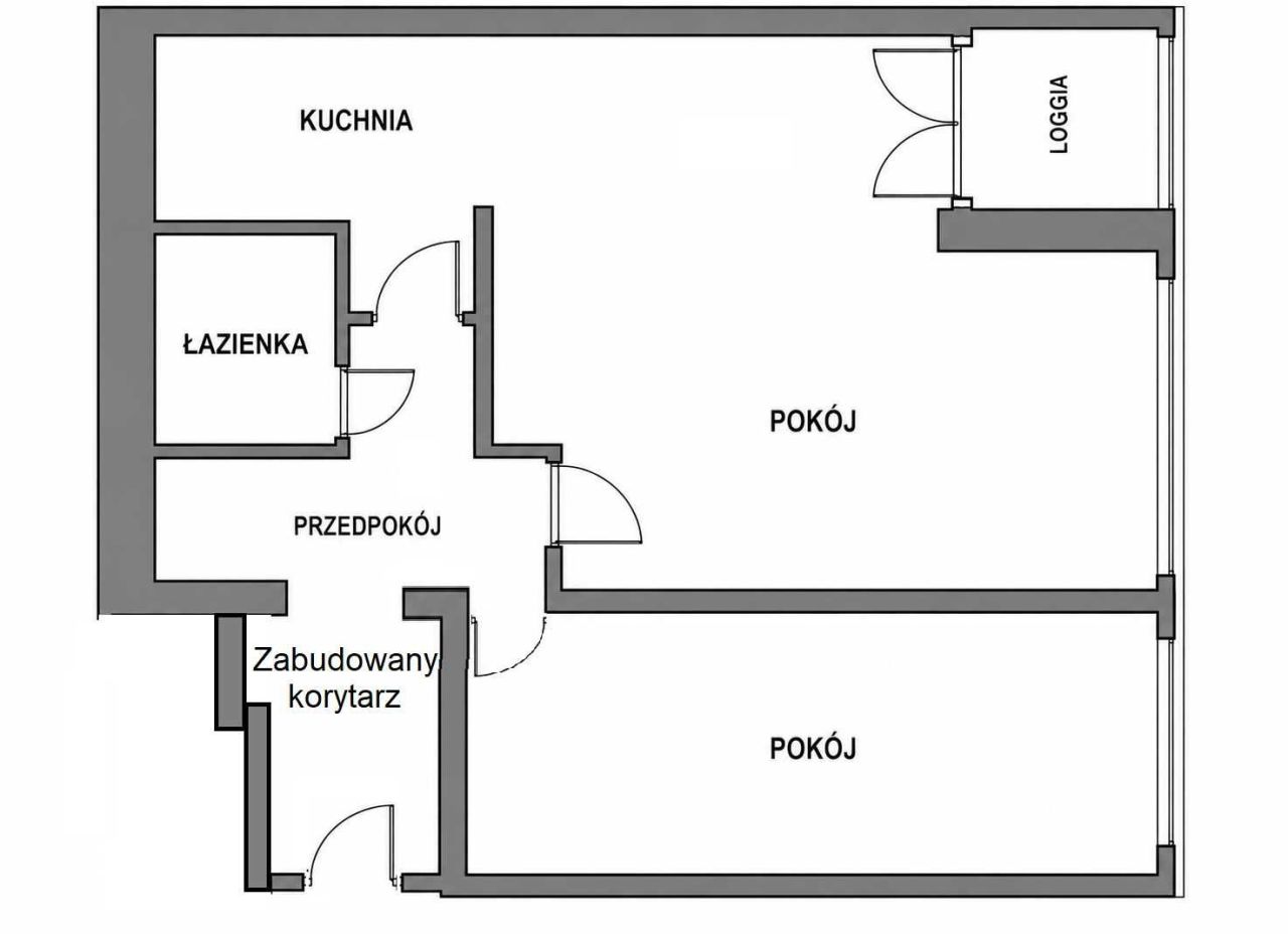 Mieszkanie 2-pokojowe Lubin Centrum. Zdjęcie 1