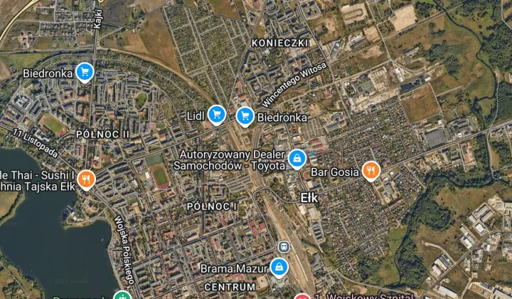 Hala/magazyn Ełk Centrum, ul. Słoneczna