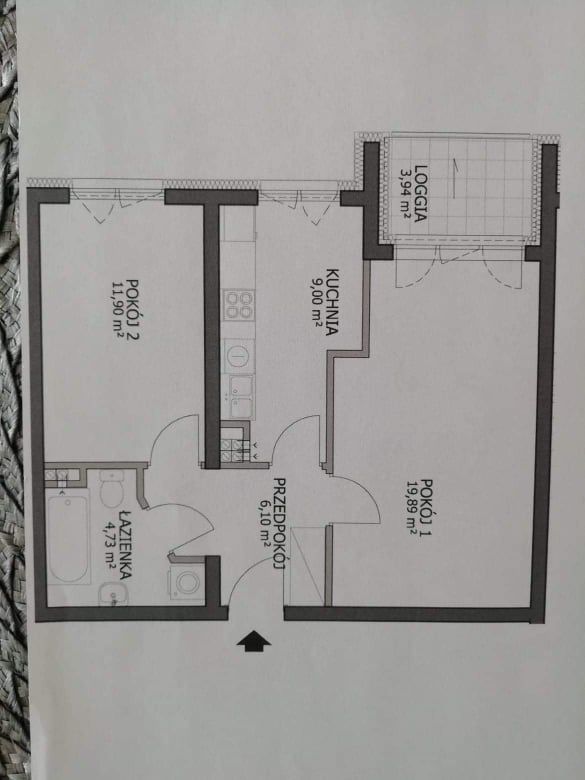 Mieszkanie 2-pokojowe Wrocław Lipa Piotrowska, ul. Waniliowa. Zdjęcie 9
