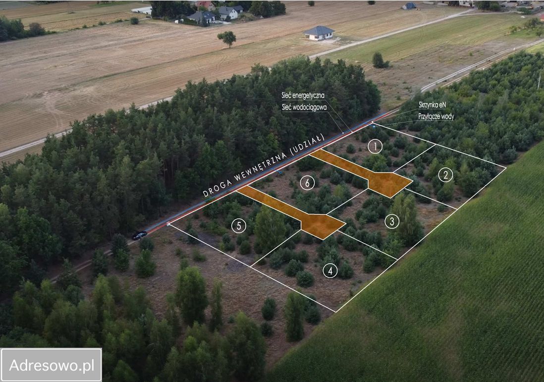 Działka budowlana Wojsławice. Zdjęcie 12