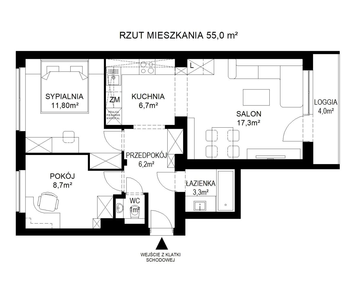 Mieszkanie 3-pokojowe Tarnów Mościce, ul. Romualda Traugutta. Zdjęcie 21