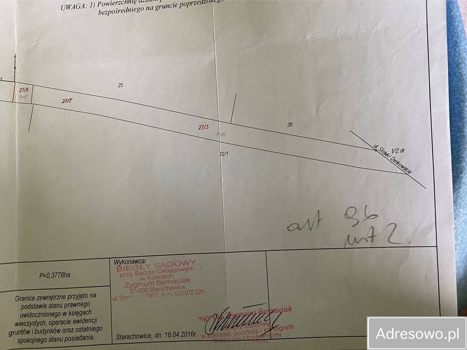 Działka inwestycyjna Ostrowiec Świętokrzyski. Zdjęcie 3