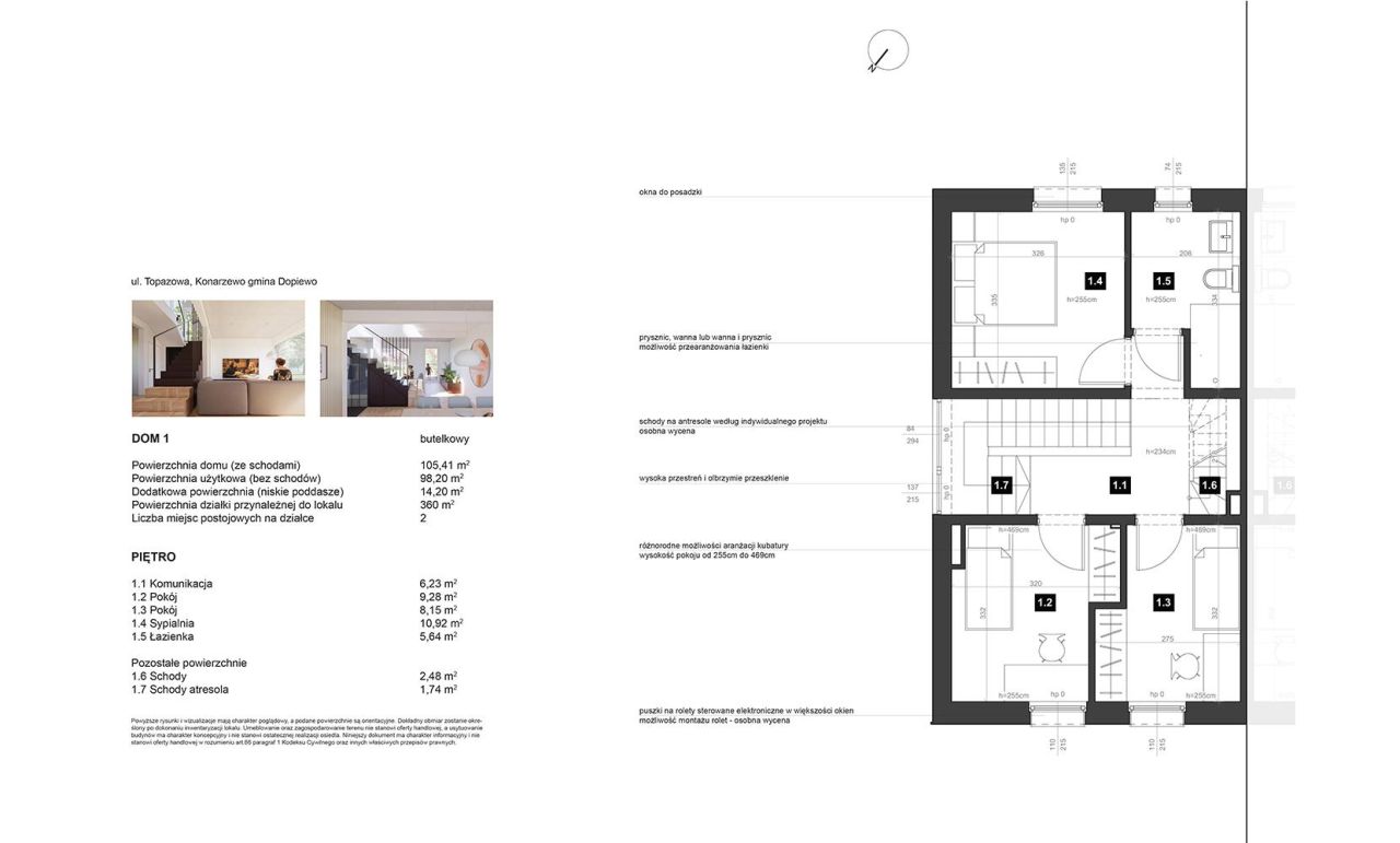 dom wolnostojący, 5 pokoi Konarzewo, ul. Szkolna. Zdjęcie 10