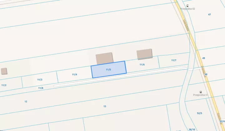 Działka rolno-budowlana Warszawa Białołęka, ul. Ostródzka