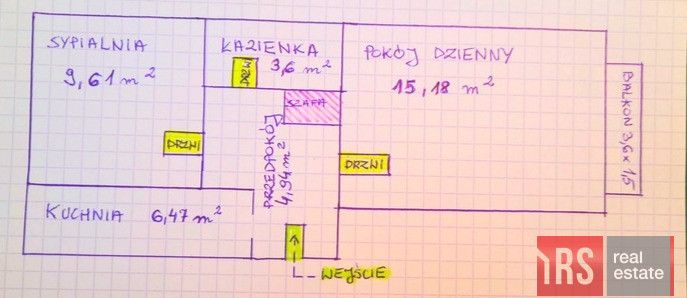 Mieszkanie 2-pokojowe Warszawa Praga-Południe. Zdjęcie 9