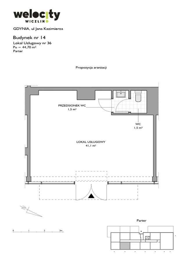 Lokal Gdynia Chwarzno-Wiczlino, ul. Wiczlińska. Zdjęcie 6