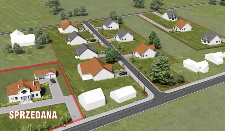 Działka budowlana Konin Maliniec, ul. Maliniecka