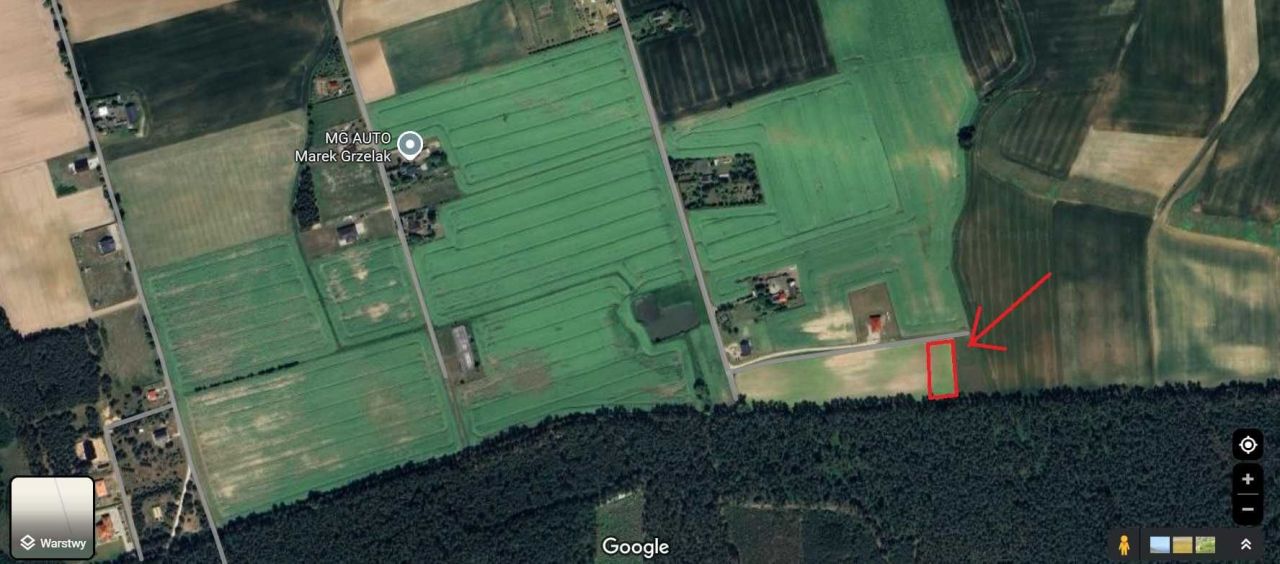 Działka budowlana Pruska Łąka. Zdjęcie 3