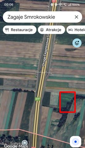 Działka inwestycyjna Smroków. Zdjęcie 1