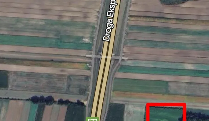 Działka inwestycyjna Smroków