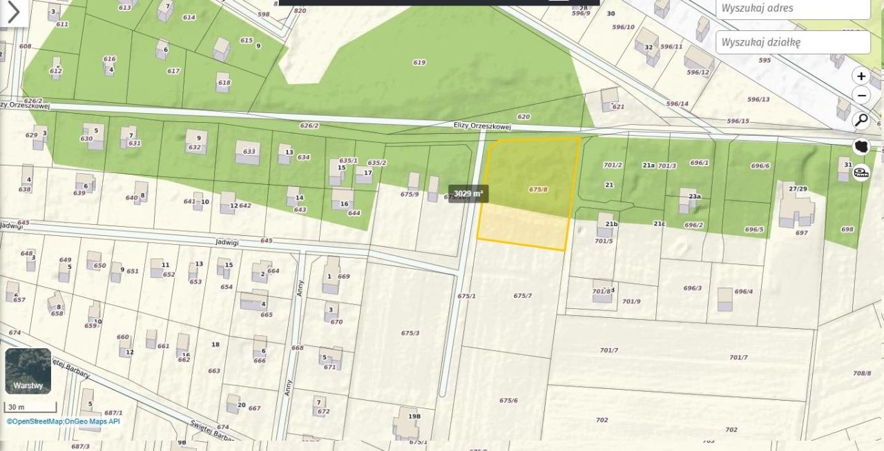 Działka rolno-budowlana Rosanów, ul. Elizy Orzeszkowej. Zdjęcie 2