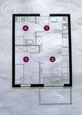 Mieszkanie 2-pokojowe Gdańsk, ul. Borkowska. Zdjęcie 5