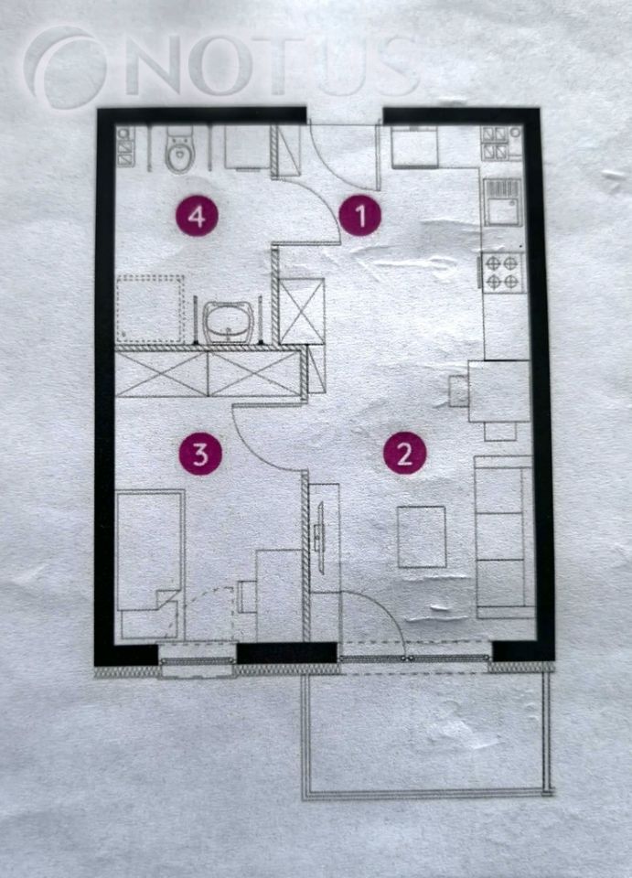 Mieszkanie 2-pokojowe Gdańsk, ul. Borkowska. Zdjęcie 5