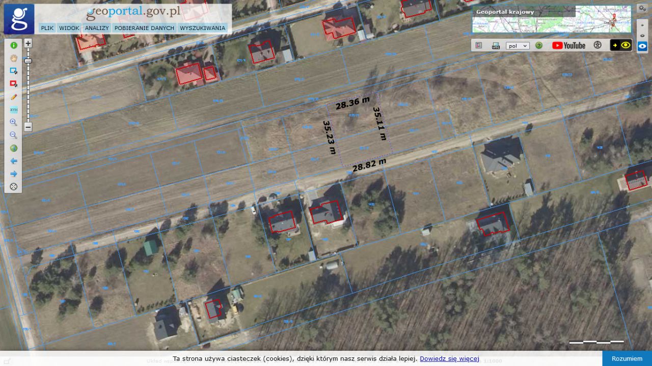 Działka Ćmiłów, ul. Grzybowa, bez pośrednika 1020 m2 300 000 zł