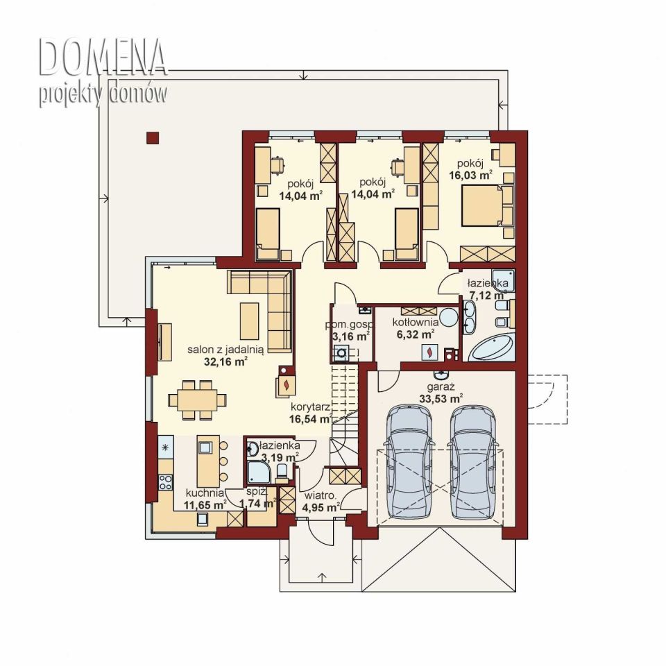 dom wolnostojący Nowosiedlice, ul. Bursztynowa. Zdjęcie 7