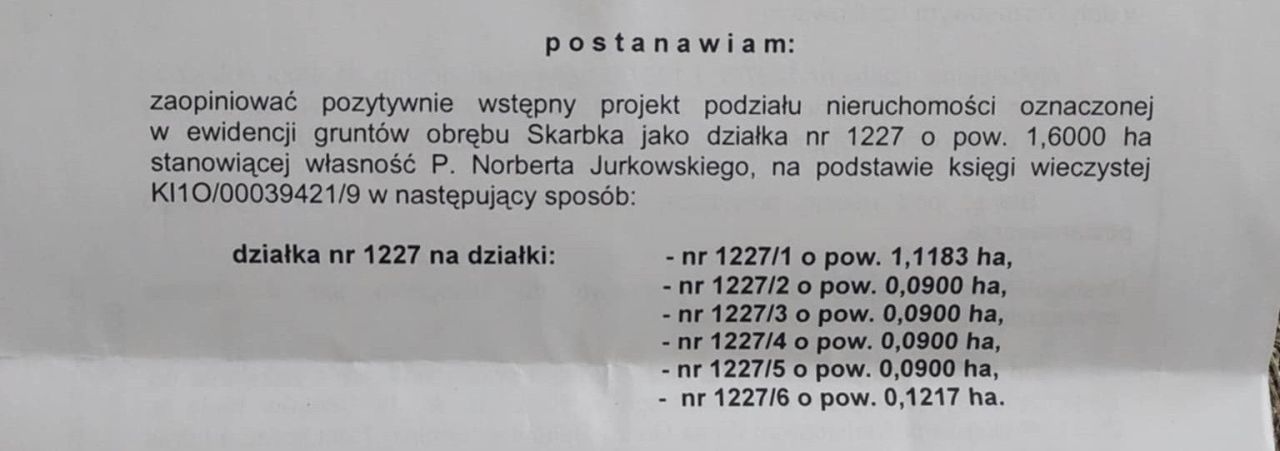 Działka budowlana Ulów. Zdjęcie 2