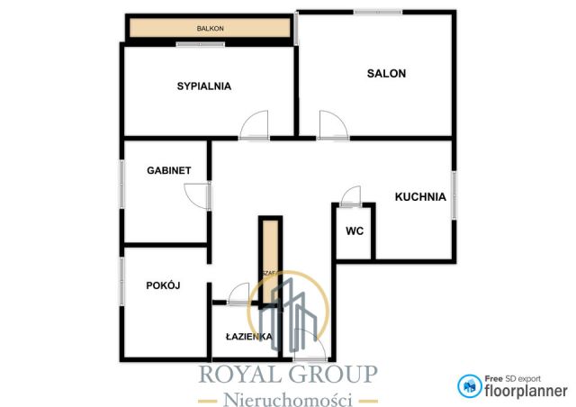 Mieszkanie 4-pokojowe Lublin Bronowice, ul. Rolna. Zdjęcie 13