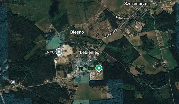 Działka rekreacyjna Łebieniec