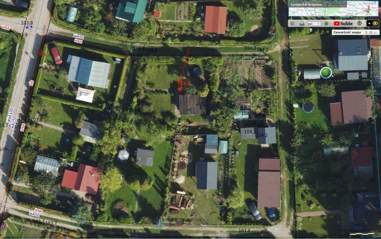 Działka rod Olsztyn, ul. Kazimierza Jagiellończyka. Zdjęcie 3