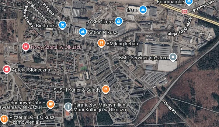 Mieszkanie 2-pokojowe Olkusz Pakuska, ul. Strzelców Olkuskich