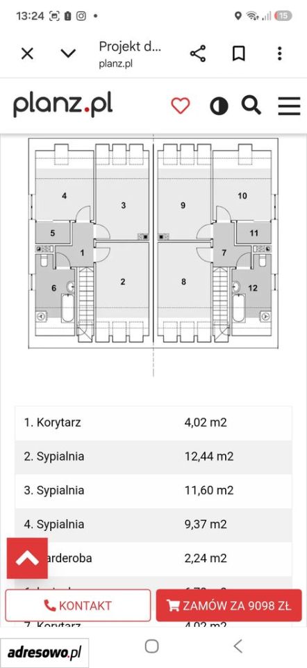 bliźniak, 4 pokoje Borzytuchom. Zdjęcie 22