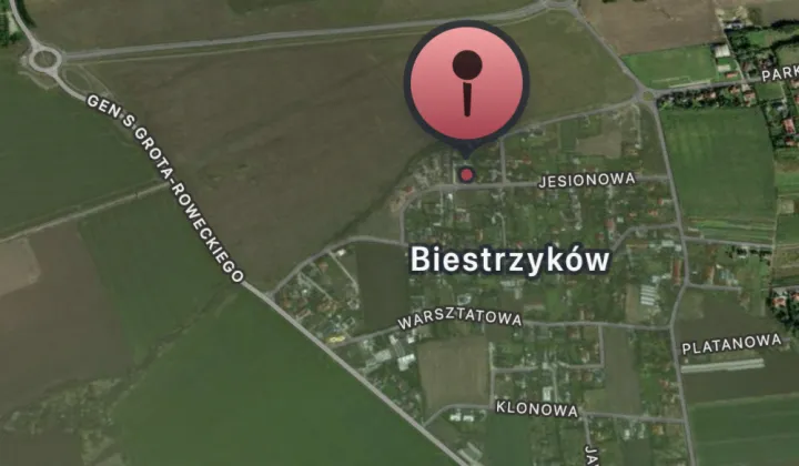 Działka budowlana Biestrzyków, ul. Jesionowa