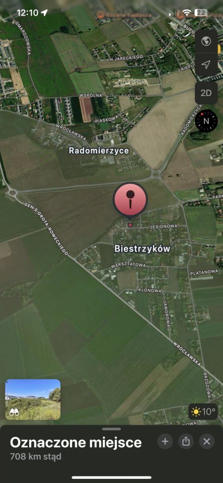 Działka budowlana Biestrzyków, ul. Jesionowa. Zdjęcie 1