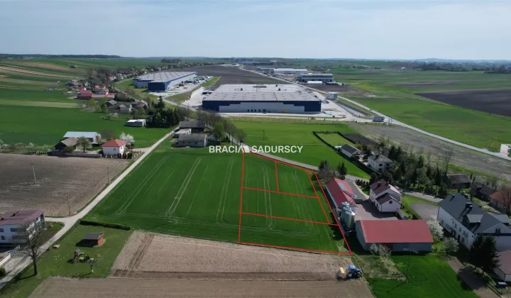 Działka inwestycyjna Wężerów