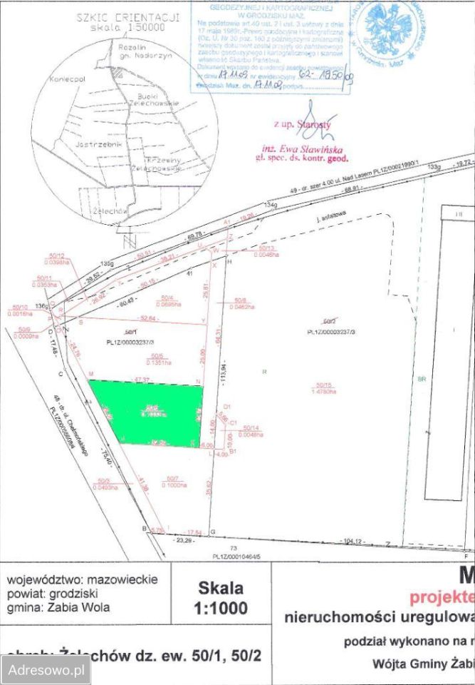 Działka budowlana Żelechów. Zdjęcie 3