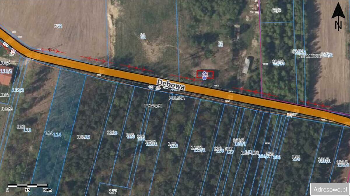 Działka leśna Powązki. Zdjęcie 2