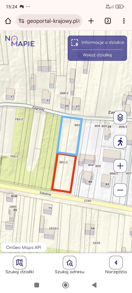 Działka budowlana Opole Lubelskie Zagrody, ul. Zagrody. Zdjęcie 4