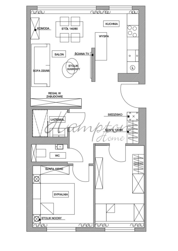 Mieszkanie 3-pokojowe Warszawa Ursynów, ul. Hawajska. Zdjęcie 15