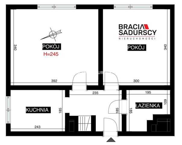 Mieszkanie 2-pokojowe Kraków Śródmieście, ul. Zaułek Wileński. Zdjęcie 17