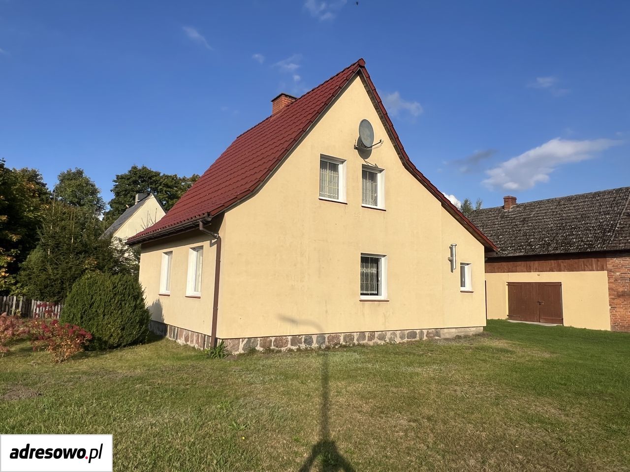 dom wolnostojący, 4 pokoje Krosino, ul. Dworcowa. Zdjęcie 1