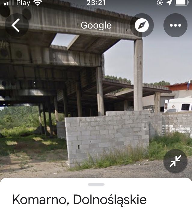 Działka inwestycyjna Komarno