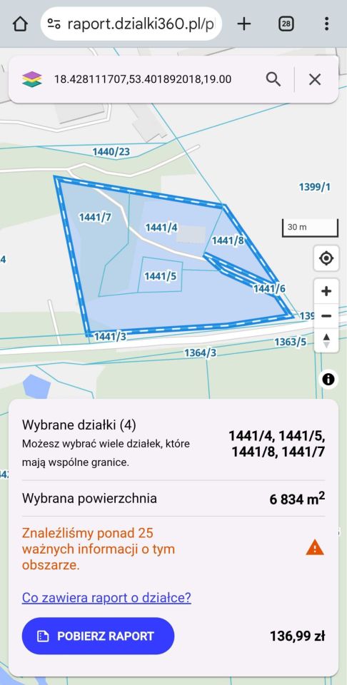 Działka inwestycyjna Świecie, ul. Wincentego Witosa. Zdjęcie 5