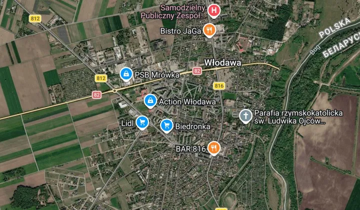 Mieszkanie 1-pokojowe Włodawa, al. Jana Pawła II