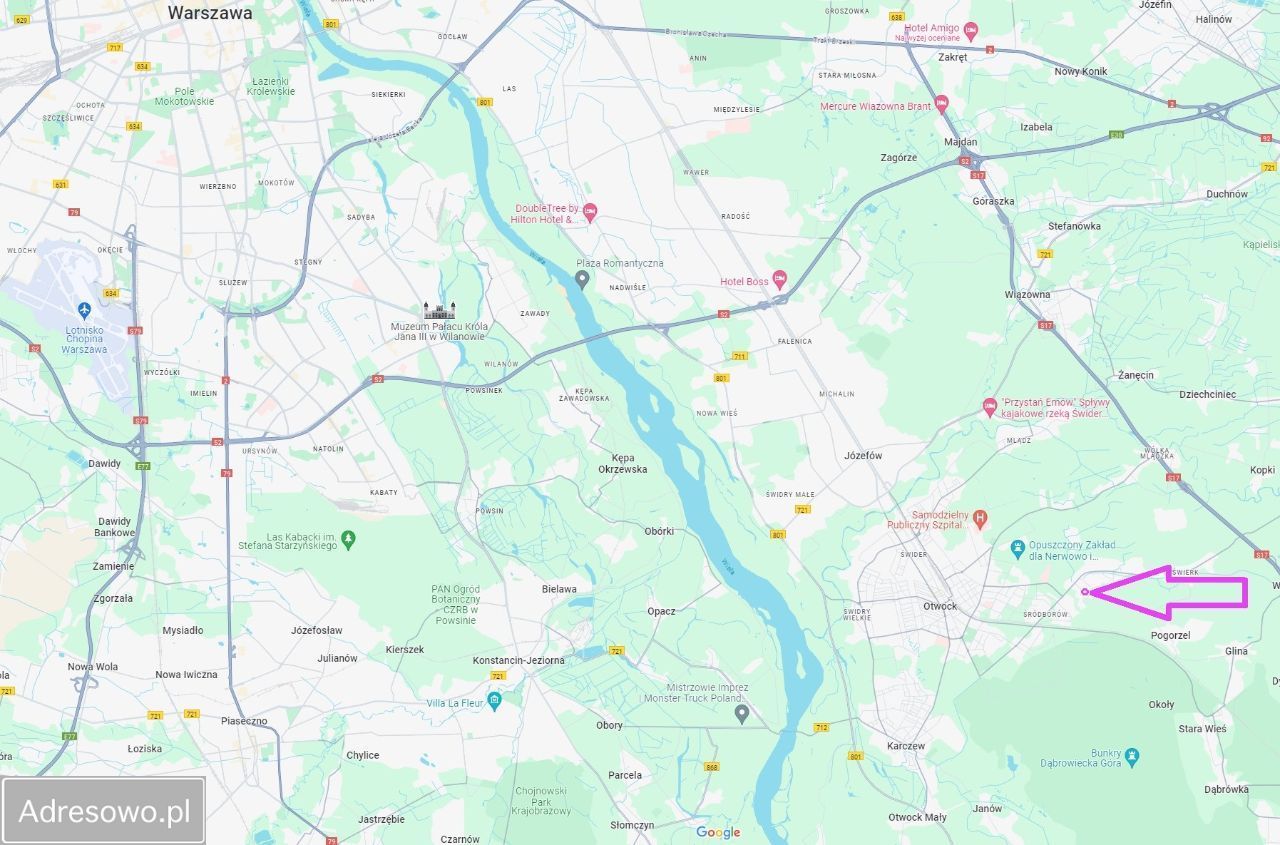 Działka budowlana Otwock Śródborów, ul. Ojca Rafała Kalinowskiego. Zdjęcie 2