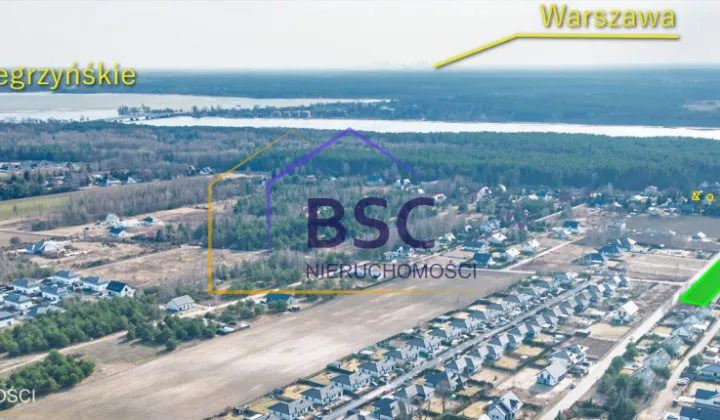 Działka inwestycyjna Skubianka, ul. Piękna